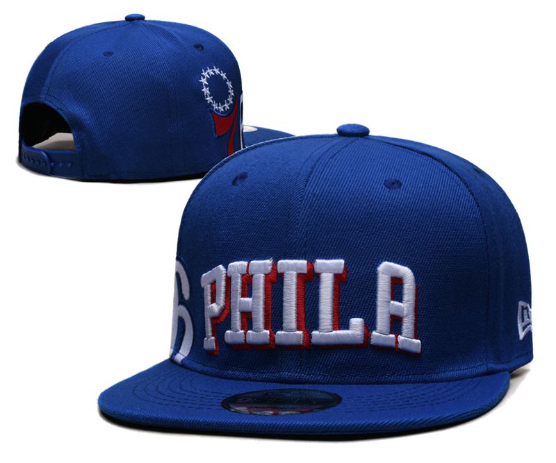 2025 NBA Philadelphia 76ers Hat YS202503073